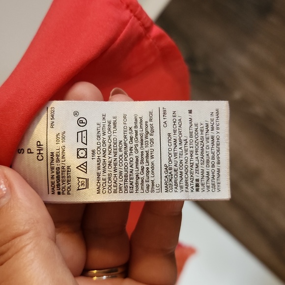 Orange floral print dress - Picture 6 of 6